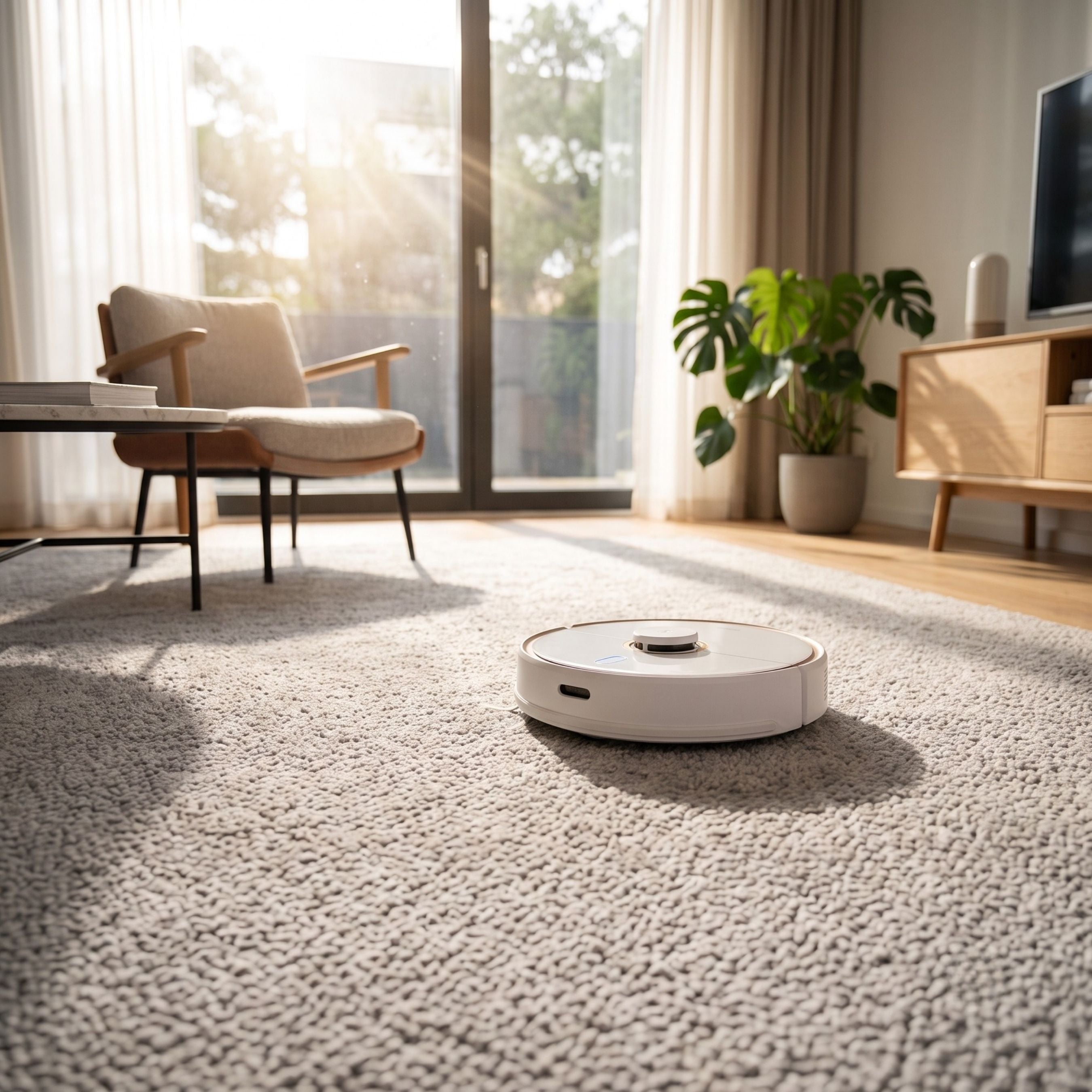 Robot Süpürge ile Halı Temizleme