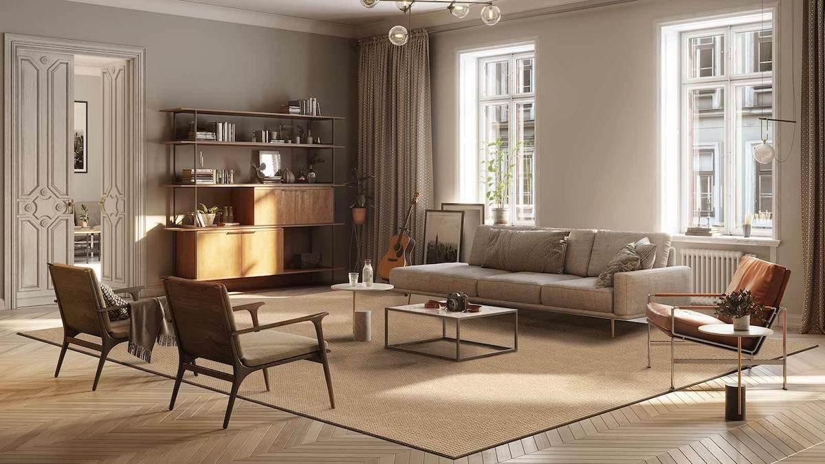 Hasır Halı ile Şık ve Doğal Ev Dekorasyonu