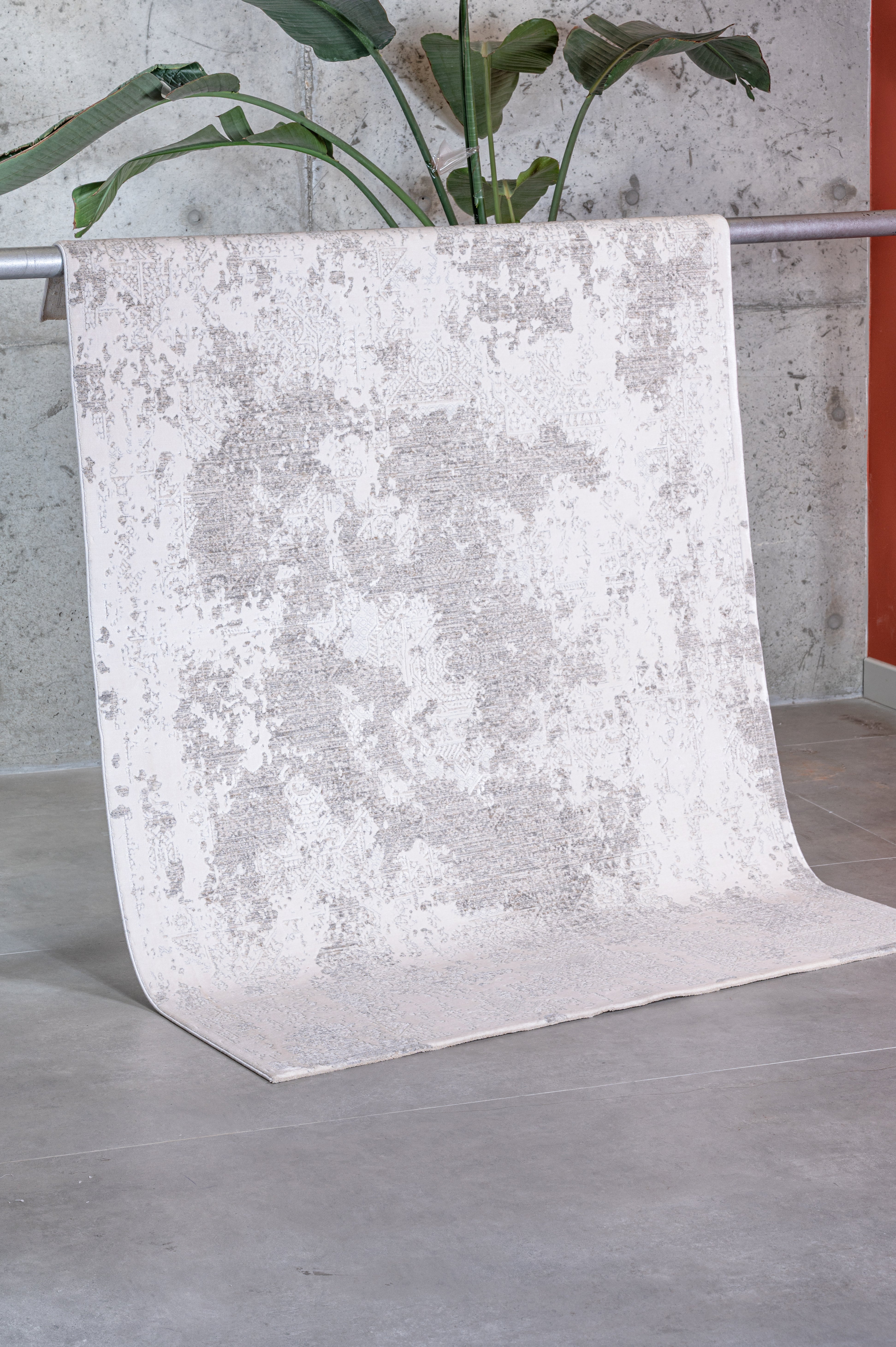 Mono Luxe 4051 Cream - Machine-Made Rug