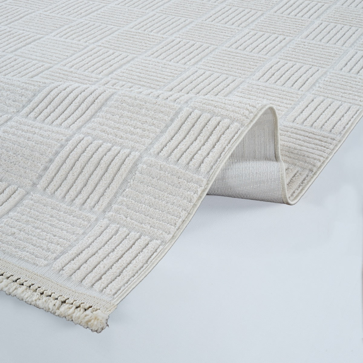 Anemon 6821 Beyaz - Dekoratif Halı