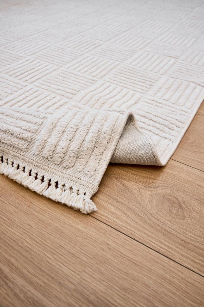 Anemon 6821 Beyaz - Dekoratif Halı