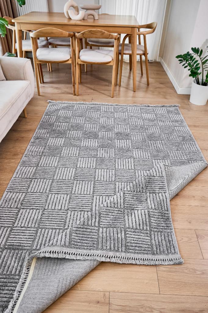 Anemon 6824 Gri - Dekoratif Halı