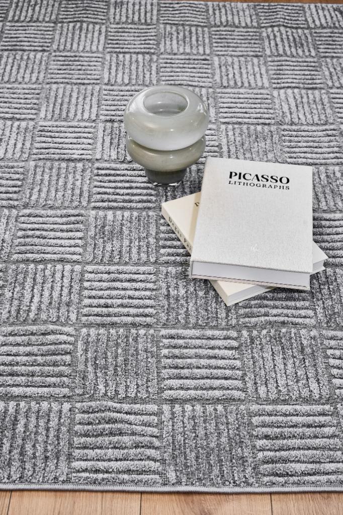 Anemon 6824 Gri - Dekoratif Halı