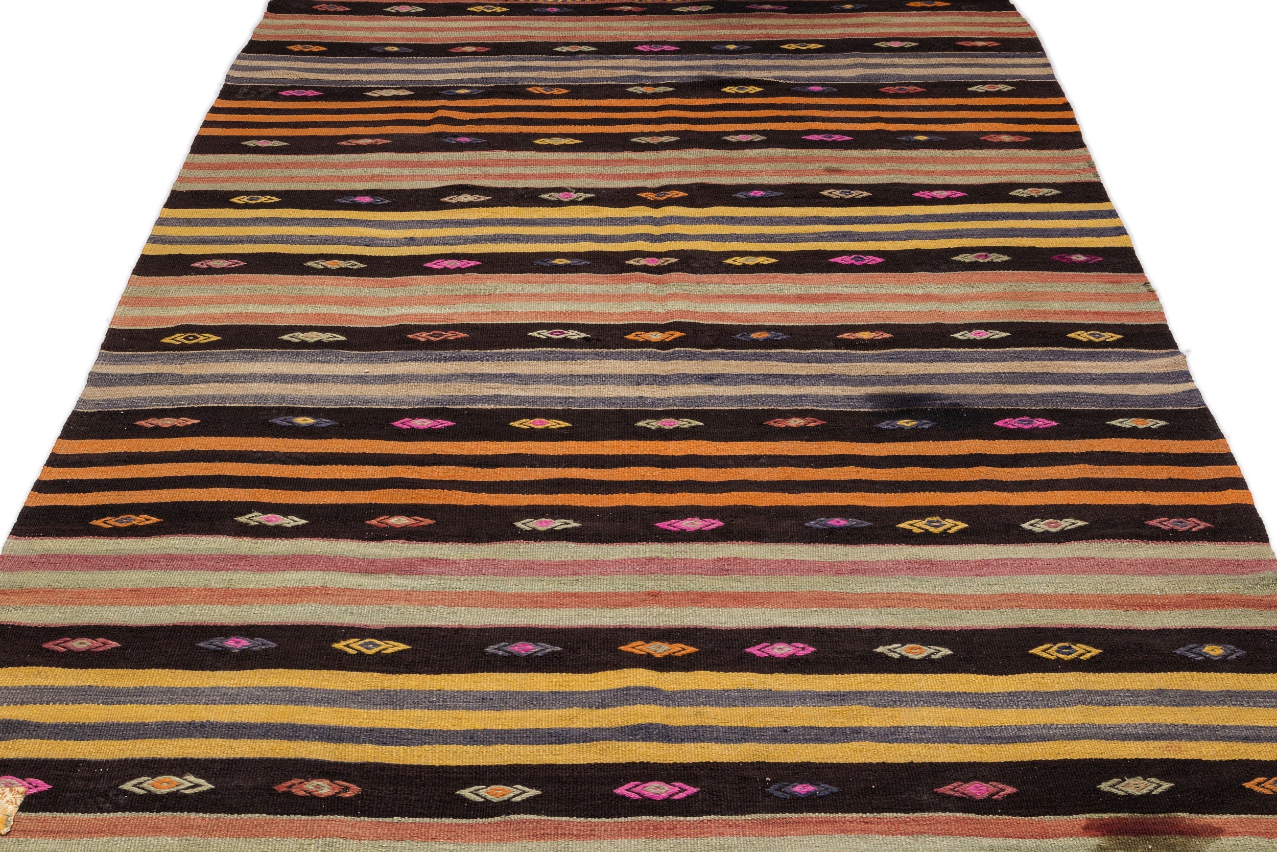Apex Kilim Striped 0749 166 cm X 376 cm