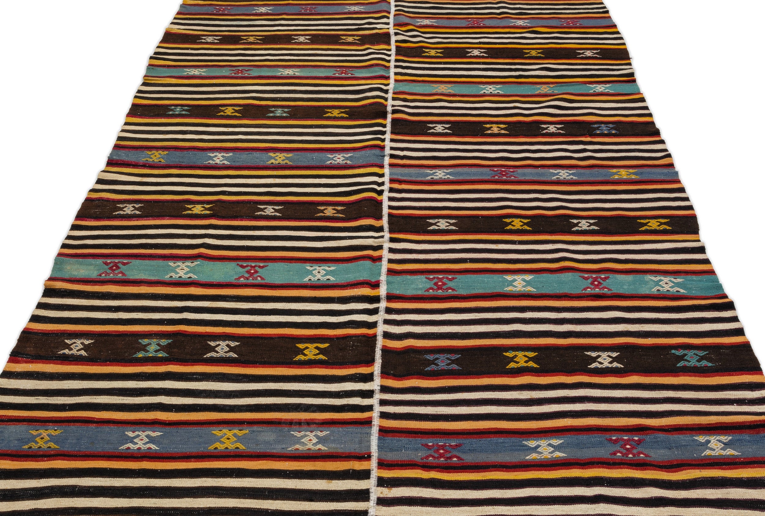 Apex Kilim Striped 0891 170 cm X 310 cm