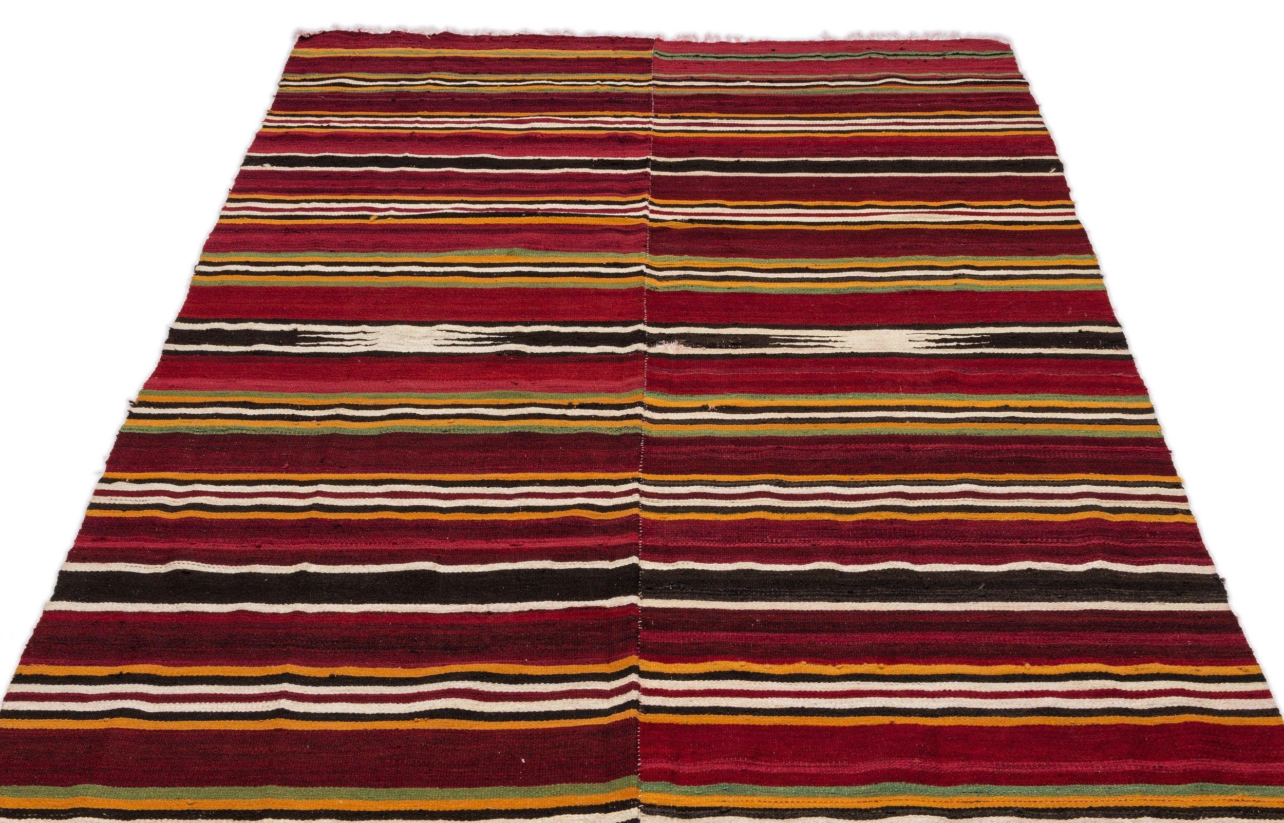 Apex Kilim Striped 0932 147 cm X 258 cm