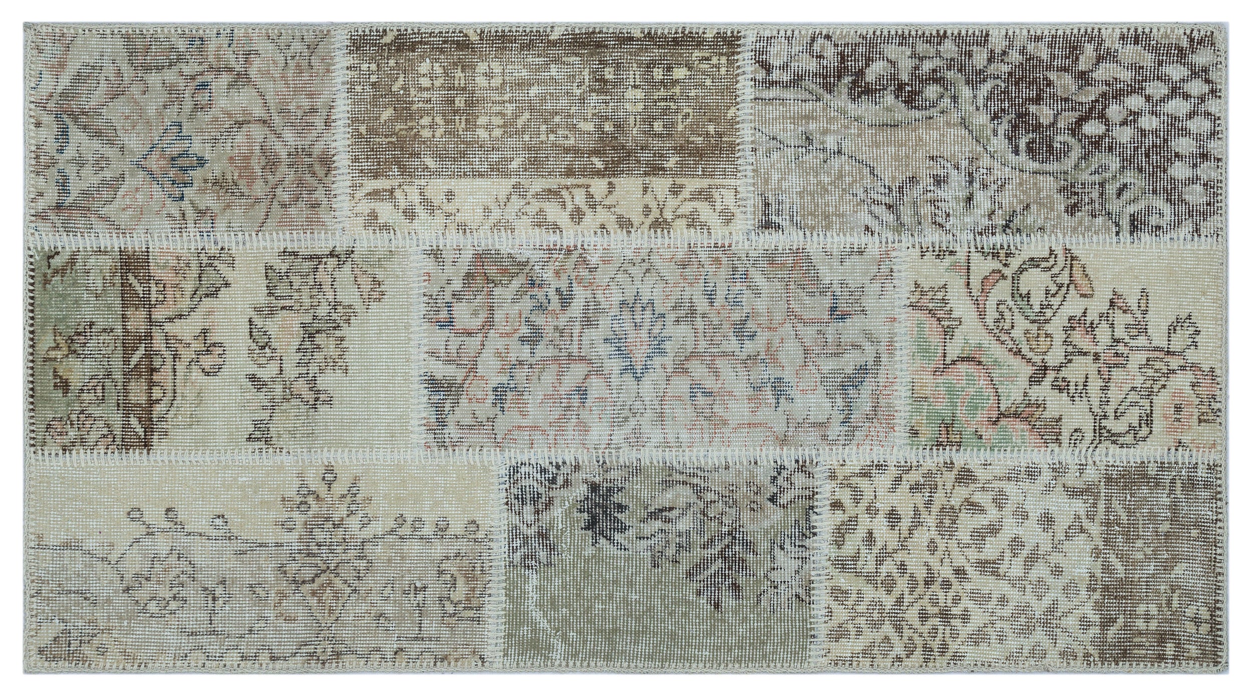 Apex Patchwork Unique Bej 26116 080 cm X 150 cm
