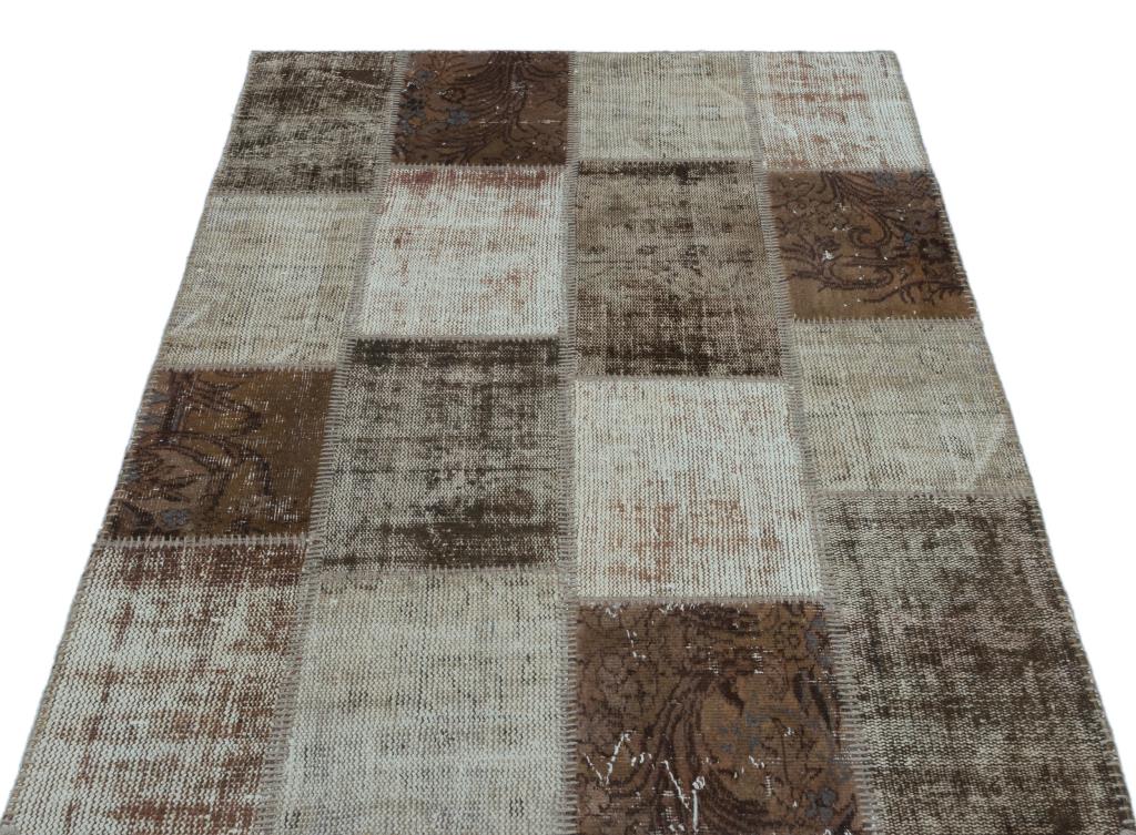Apex Patchwork Unique Kahve 22213 120 cm X 180 cm