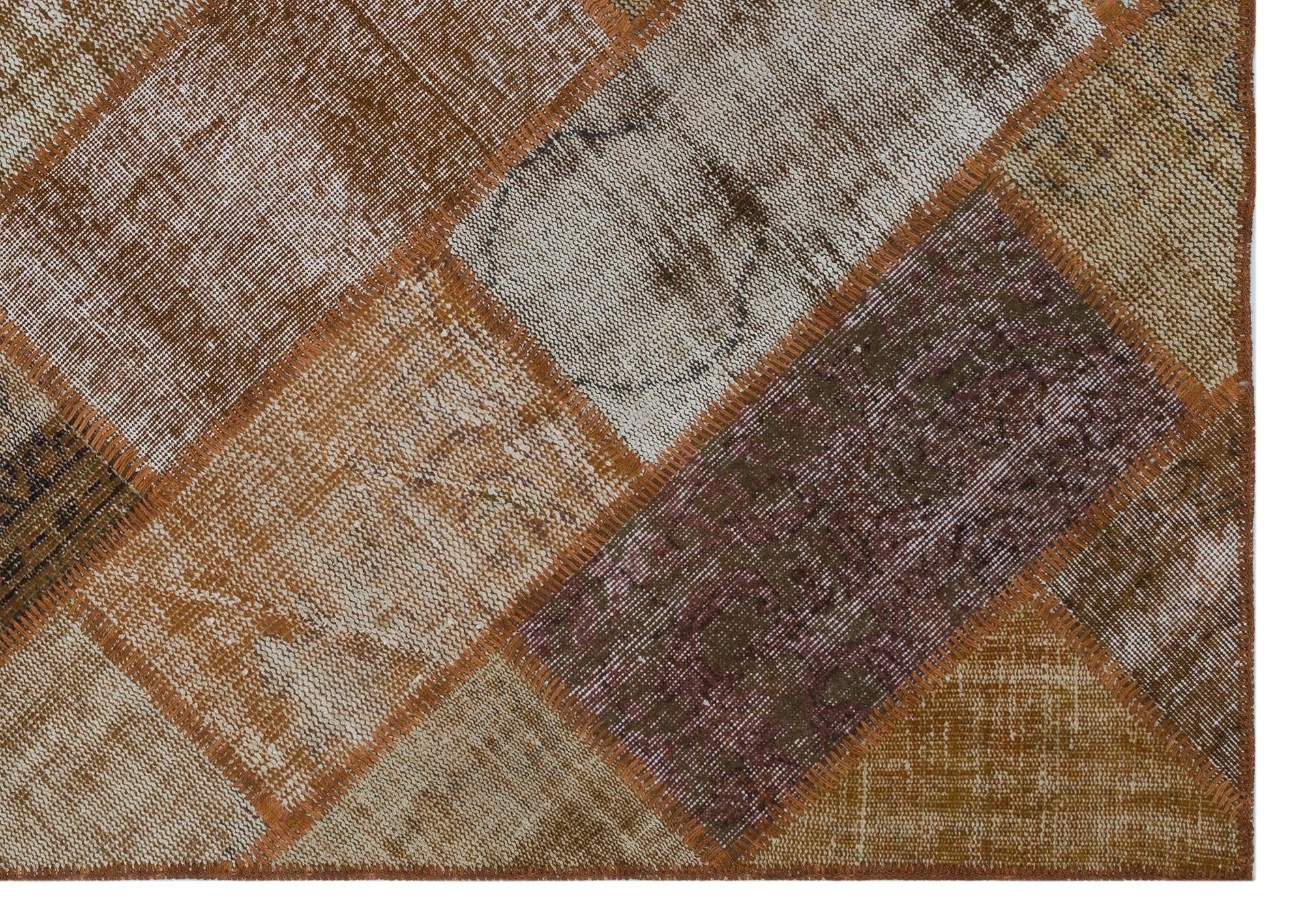 Apex Patchwork Unique Kahve 31284 160 cm X 230 cm