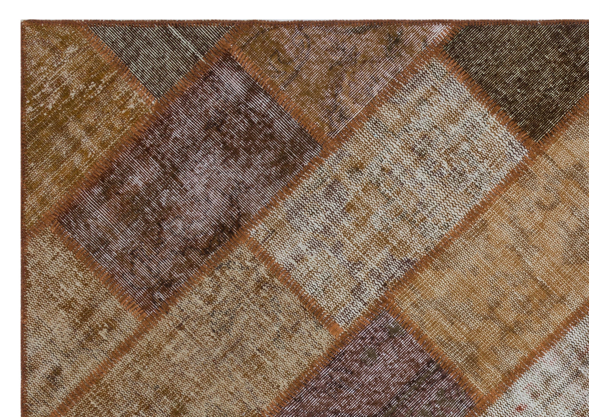 Apex Patchwork Unique Kahve 31284 160 cm X 230 cm