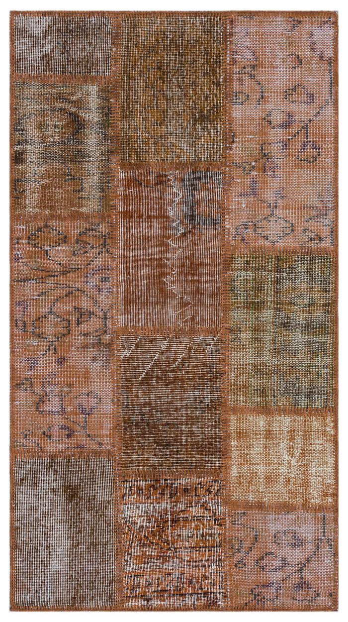 Apex Patchwork Unique Kahve 31426 80 x 150 cm