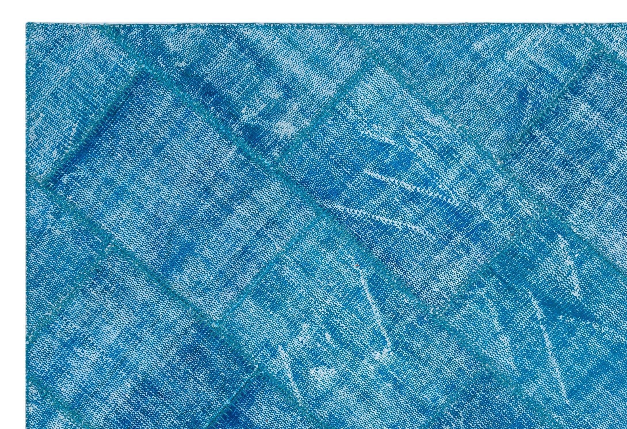 Apex Patchwork Unique Mavi 26364 160 cm X 230 cm