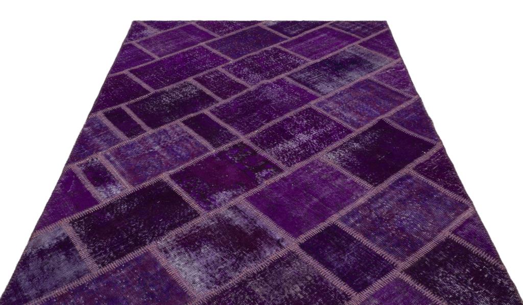 Apex Patchwork Unique Mor 20655 163 cm X 230 cm