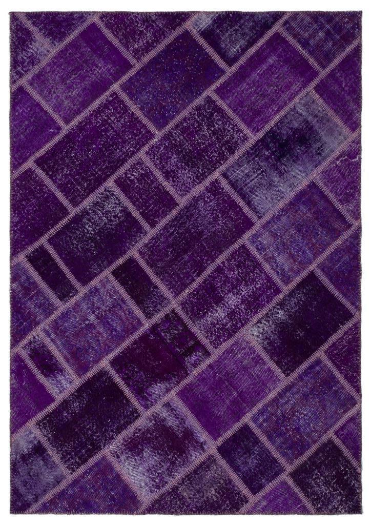 Apex Patchwork Unique Mor 20655 163 cm X 230 cm