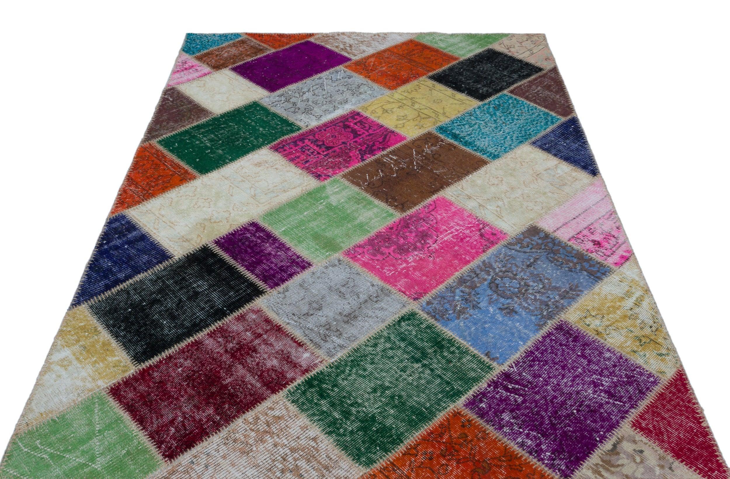 Apex Patchwork Unique Multi Naturel 22017 160 cm X 230 cm