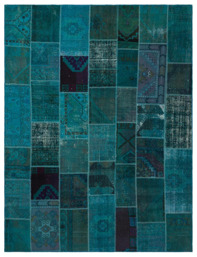 Apex Patchwork Unique Turkuaz 20225 270 cm X 358 cm