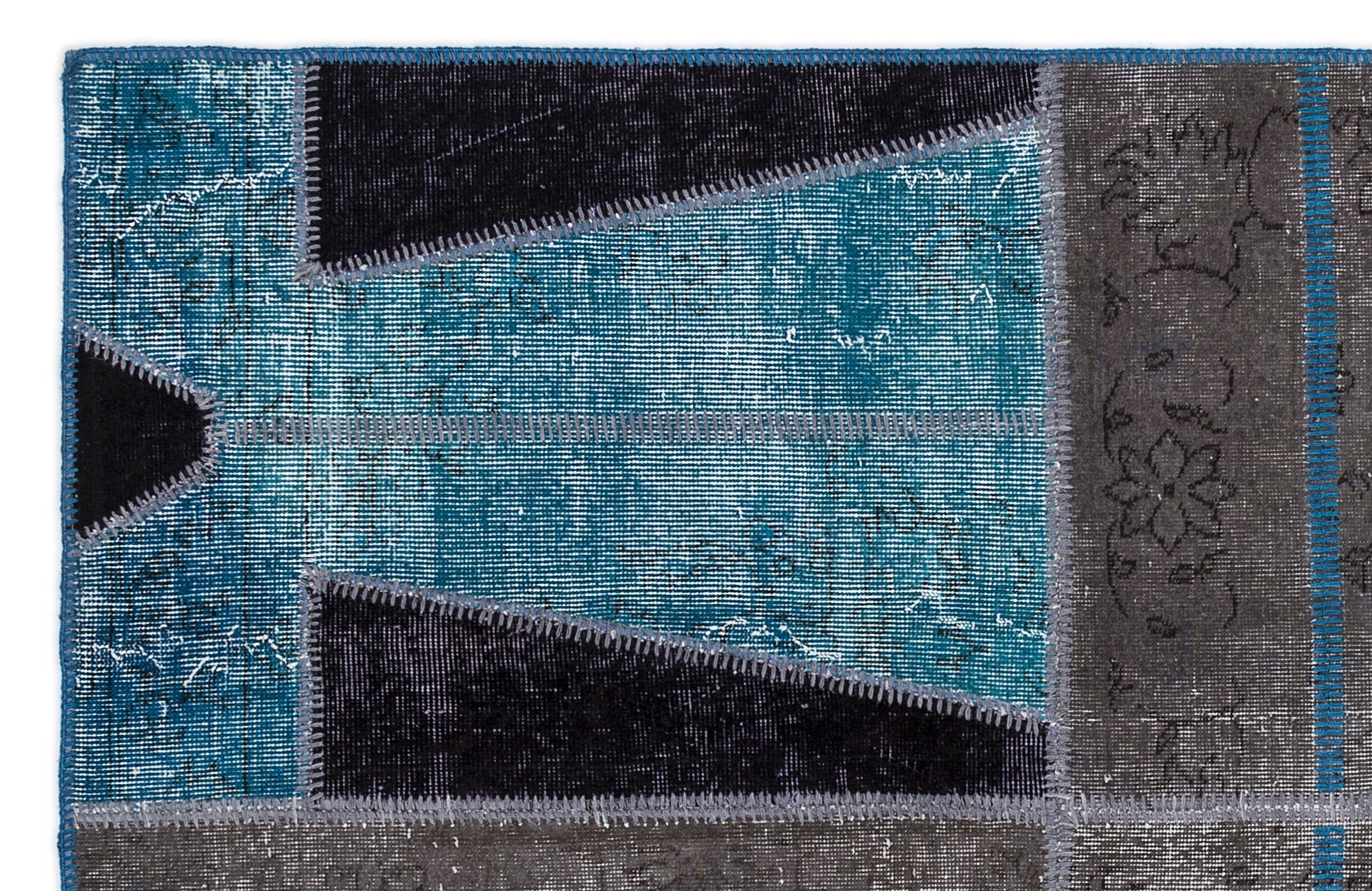 Apex Patchwork Unique Turkuaz 2094 160 cm X 230 cm