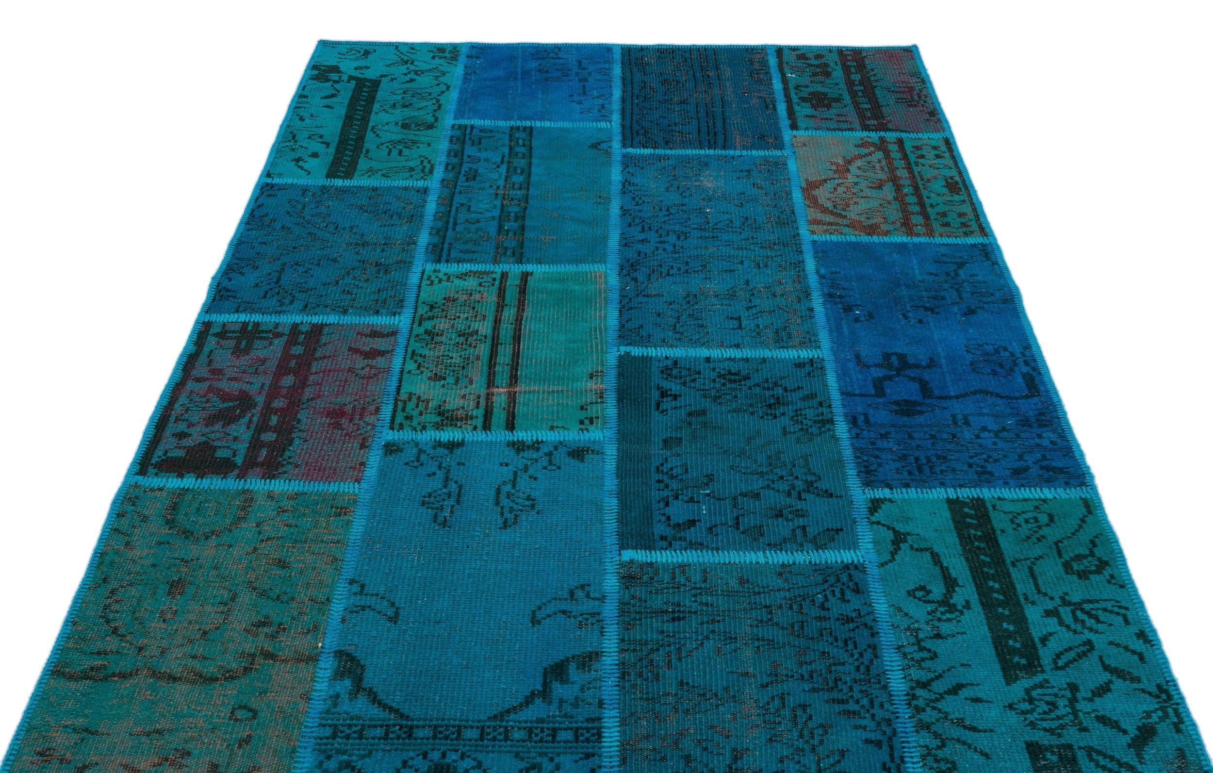 Apex Patchwork Unique Turkuaz 26368 160 cm X 230 cm