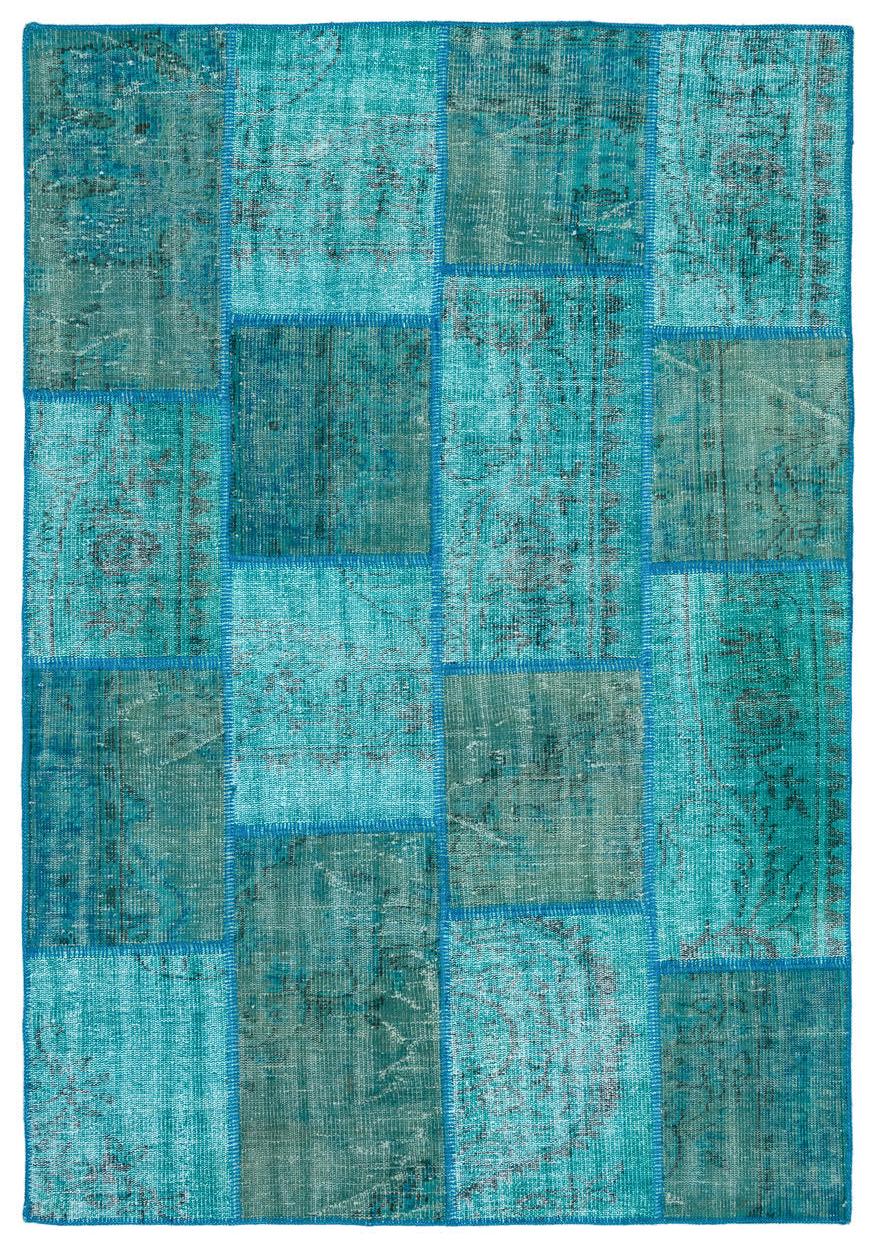 Apex Patchwork Unique Turkuaz 34204 160 cm X 232 cm
