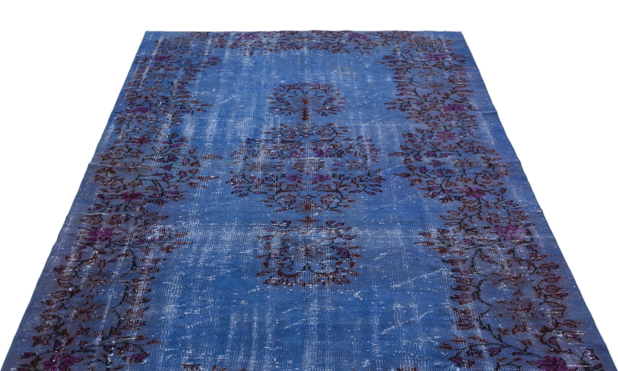 Apex Vintage Mavi 18472 165 cm X 254 cm