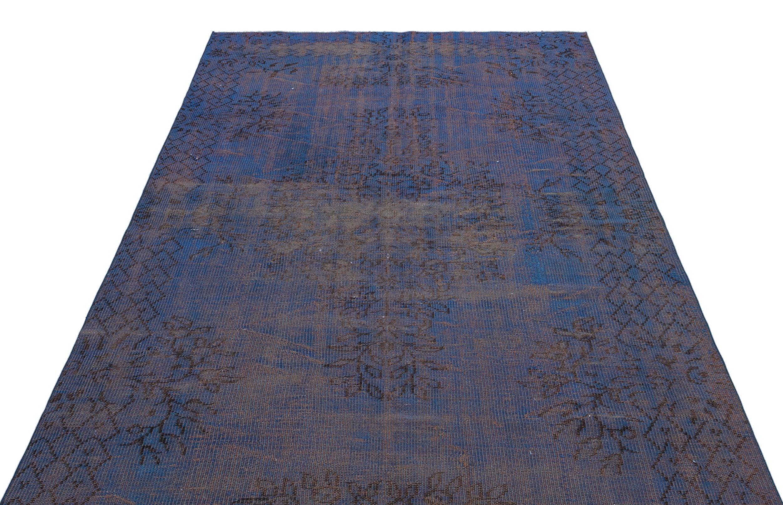 Apex Vintage Mavi 23475 167 cm X 306 cm