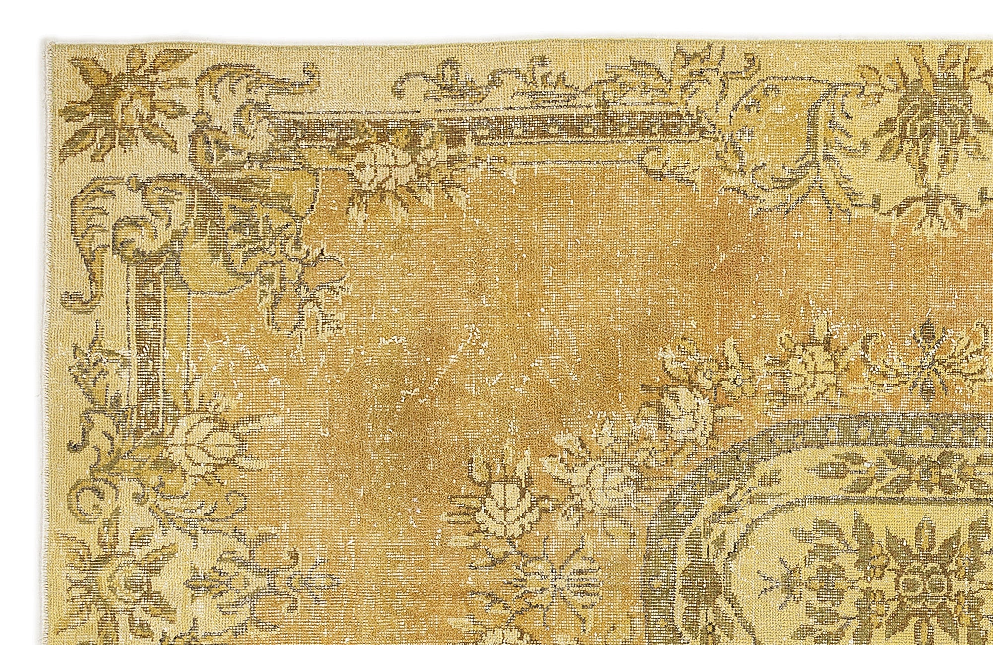 Apex Vintage Sarı 7118 164 cm X 260 cm