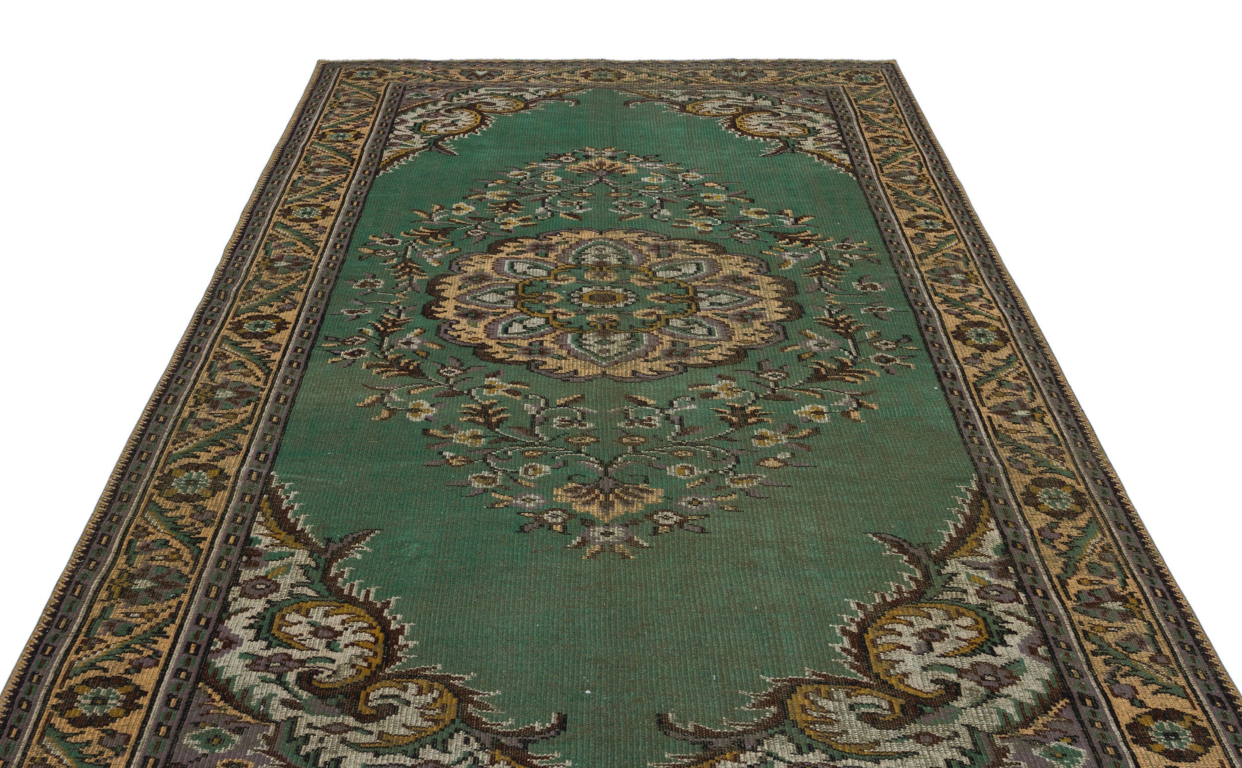Apex Vintage Yeşil 27856 186 cm X 292 cm