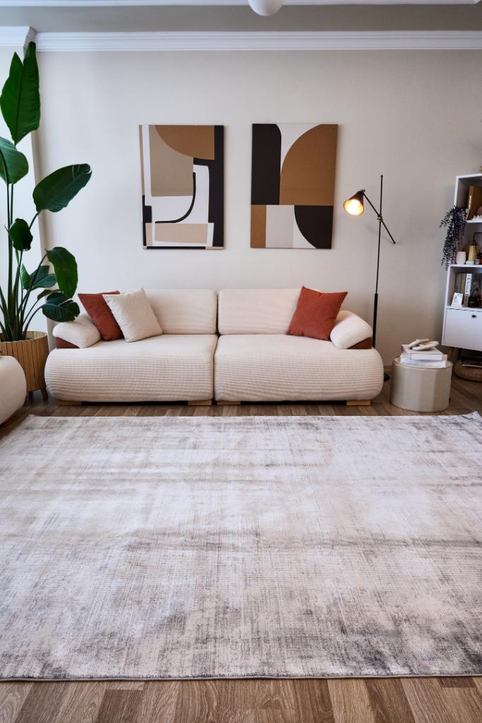 Aura 2815 Gri - Makine Halısı