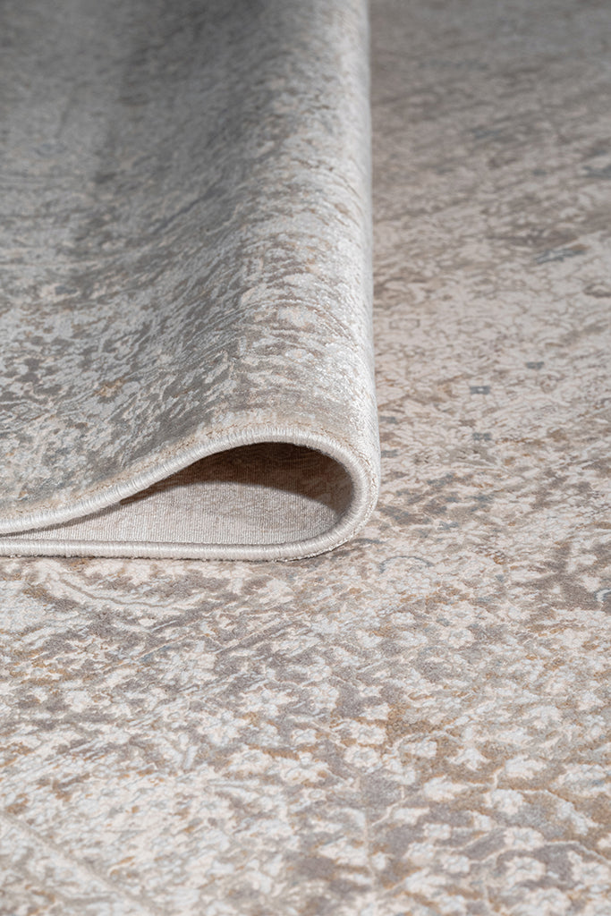 Aura 2845 Krem - Makine Halısı