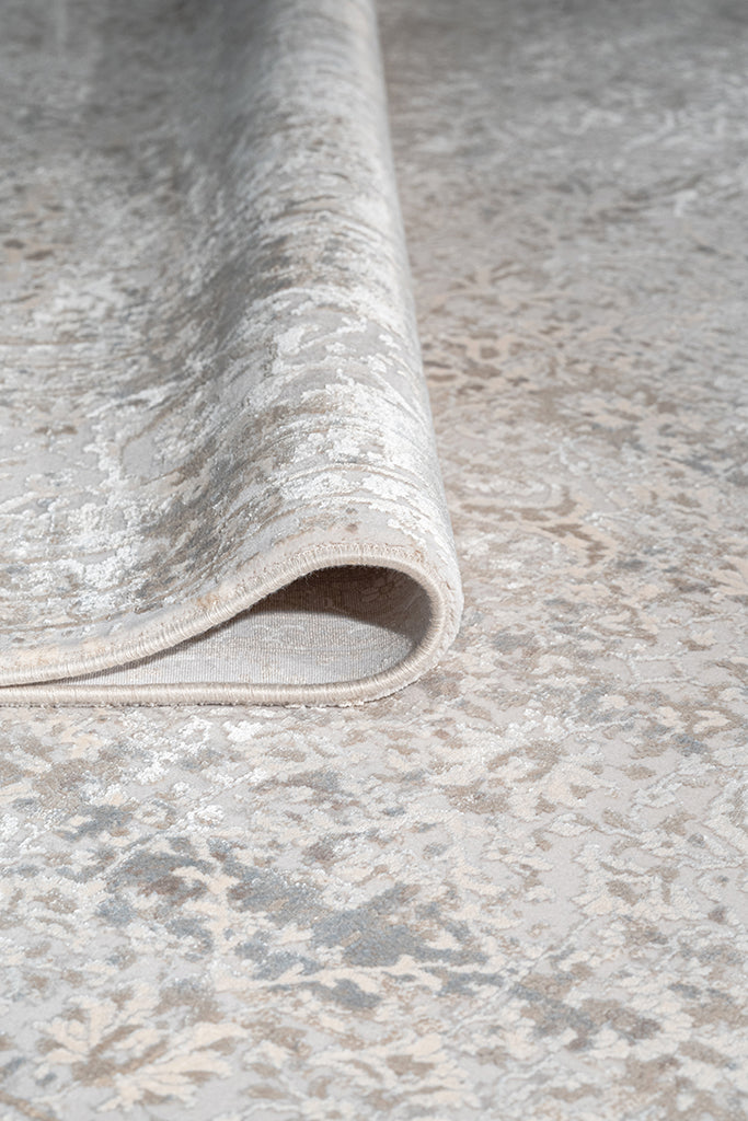 Aura 2871 Gri - Makine Halısı