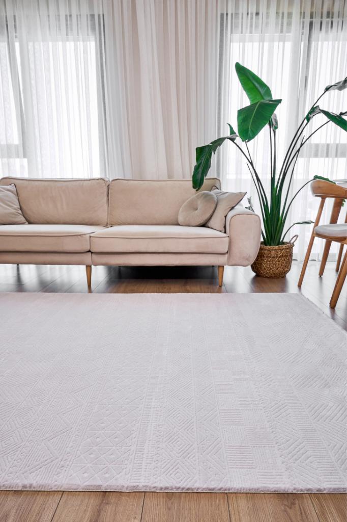 Azur 6521 Bej - Makine Halısı