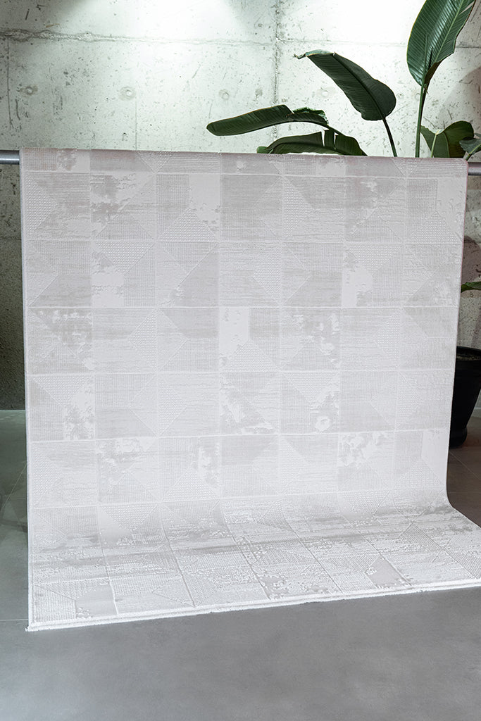 Azur Kesme Halı (Özel Ölçü) - 6531 Krem