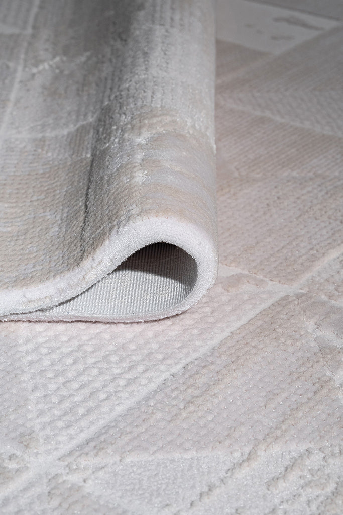 Azur Kesme Halı (Özel Ölçü) - 6531 Krem