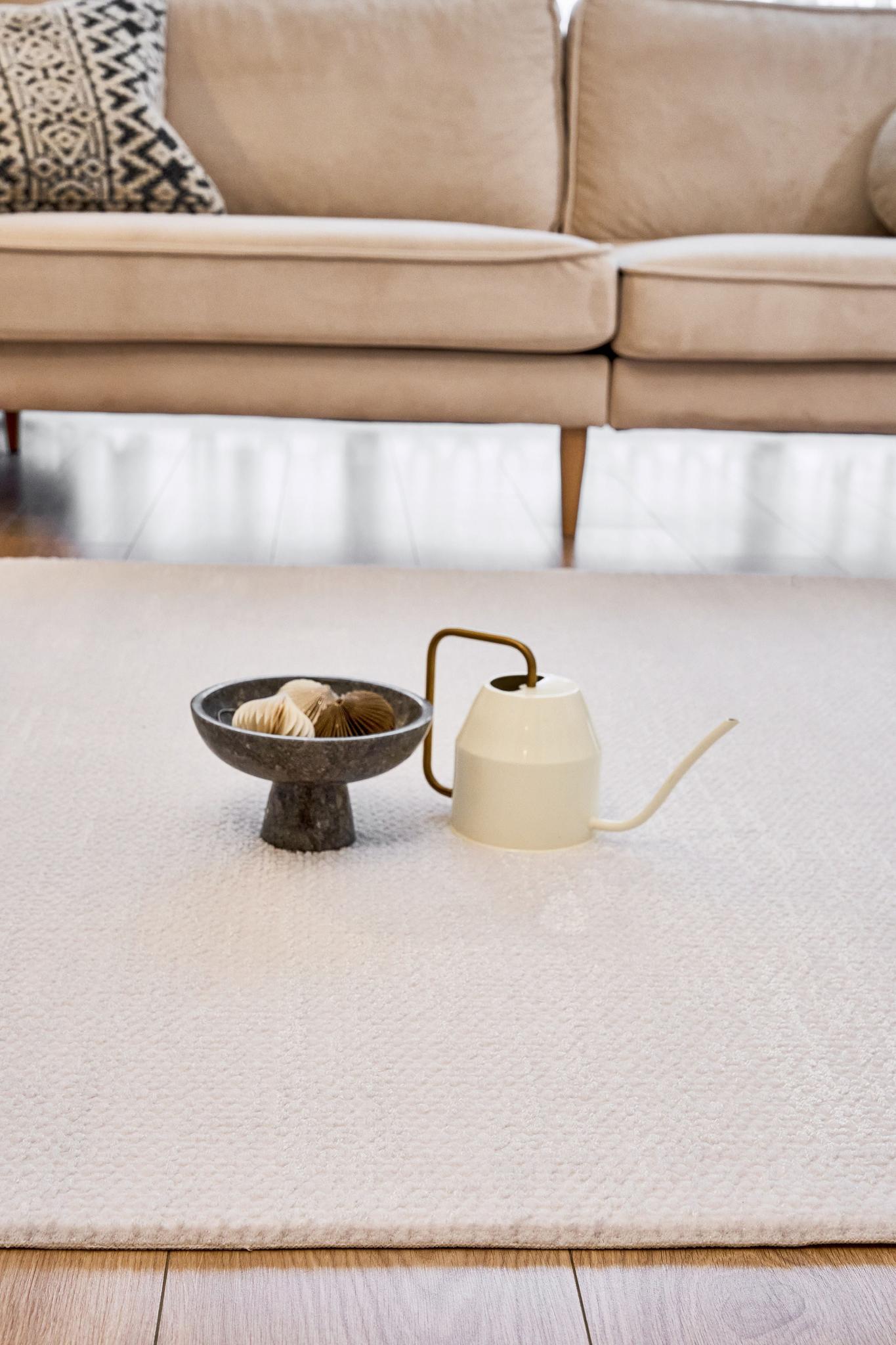 Azur Kesme Halı (Özel Ölçü) - 6541 Açık Gri