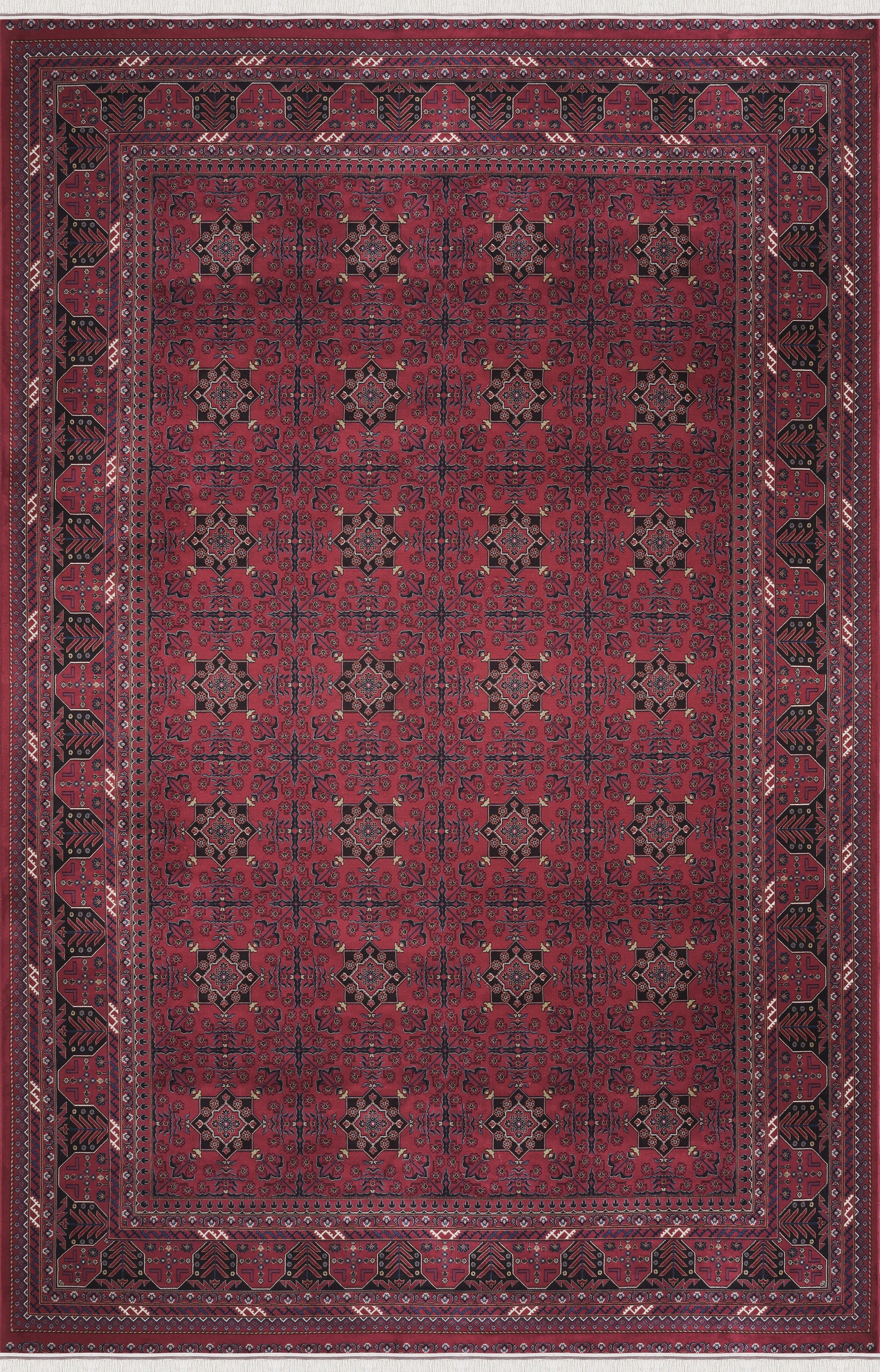 Burj 8731BU Bordo - Makine Halısı