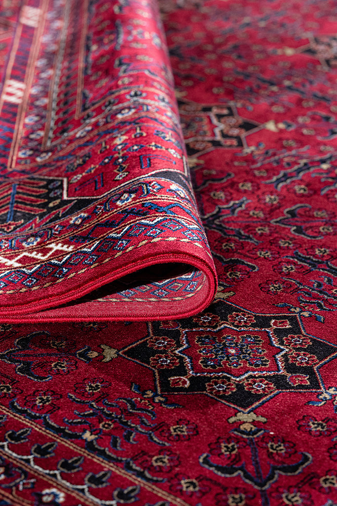 Burj 8731BU Bordo - Makine Halısı