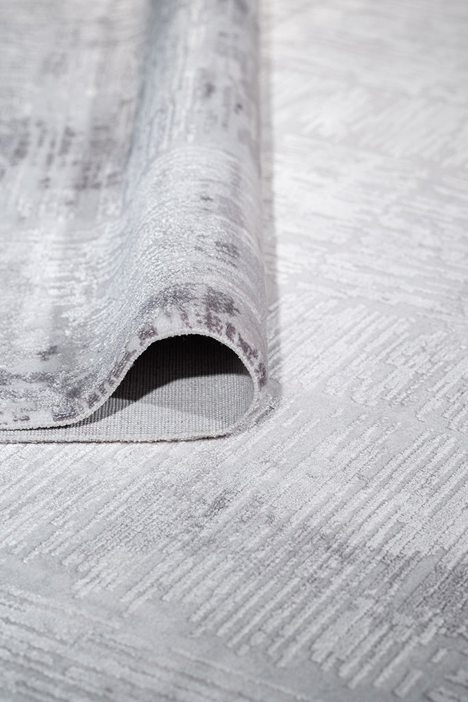 Calista Kesme Halı (Özel Ölçü) - 1711 Gri