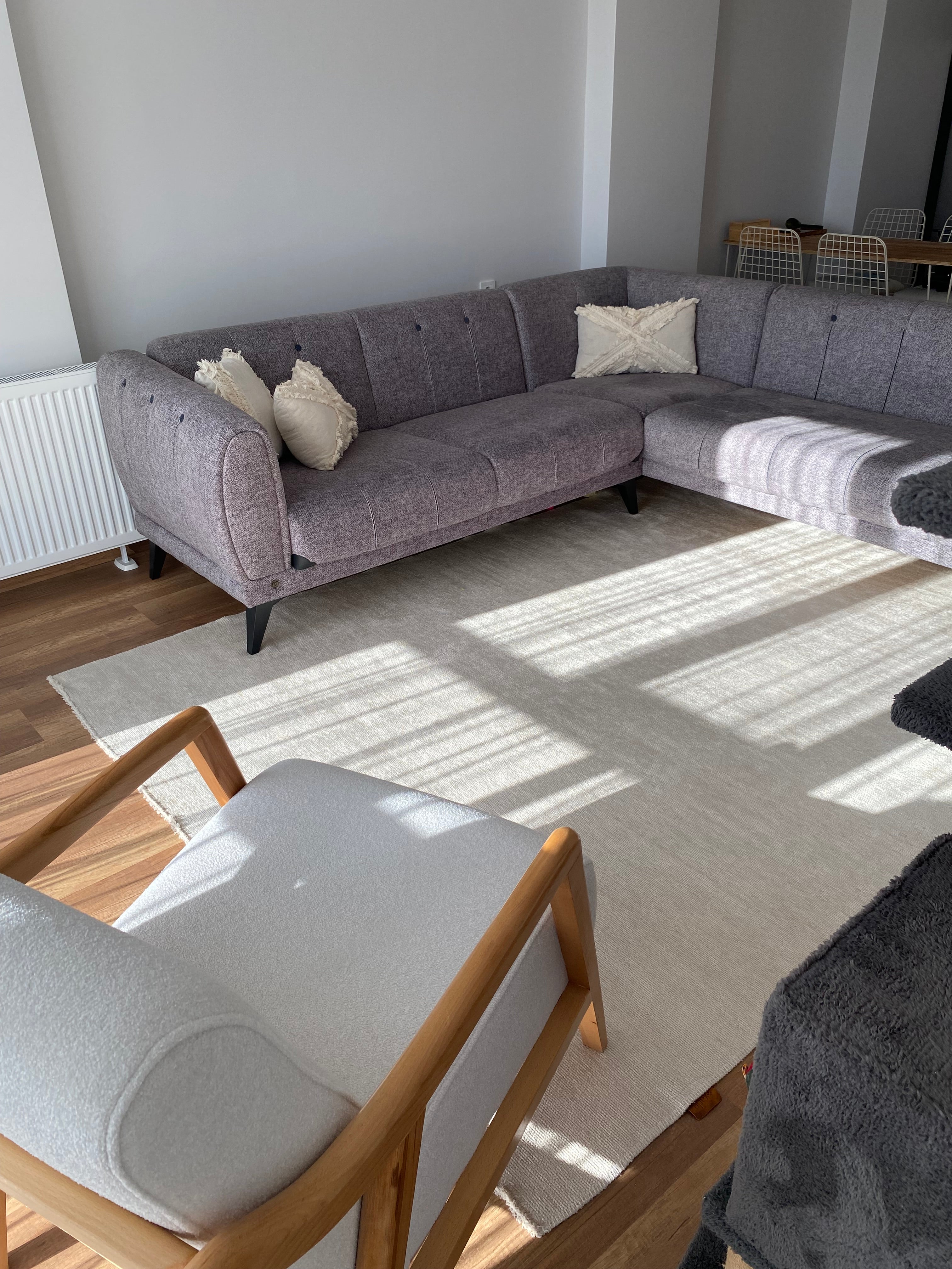 Hare Plus 8911 Ekru - Makine Halısı