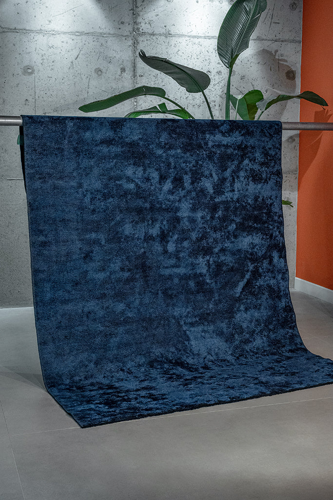 Hare Plus 8919 Lacivert - Makine Halısı