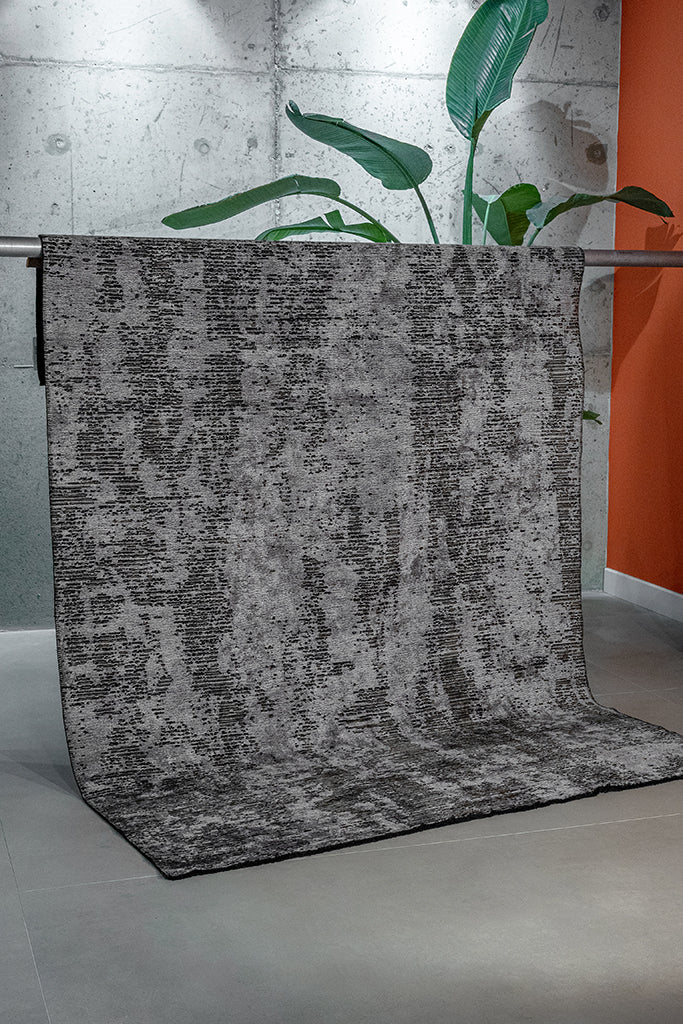 Hare Premium 1341 Krem - Koyu Gri - Makine Halısı