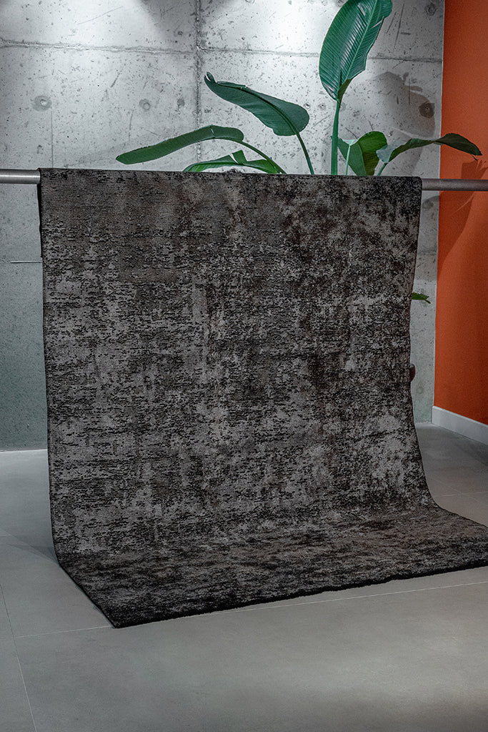 Hare Unique 1411 Gri - Makine Halısı