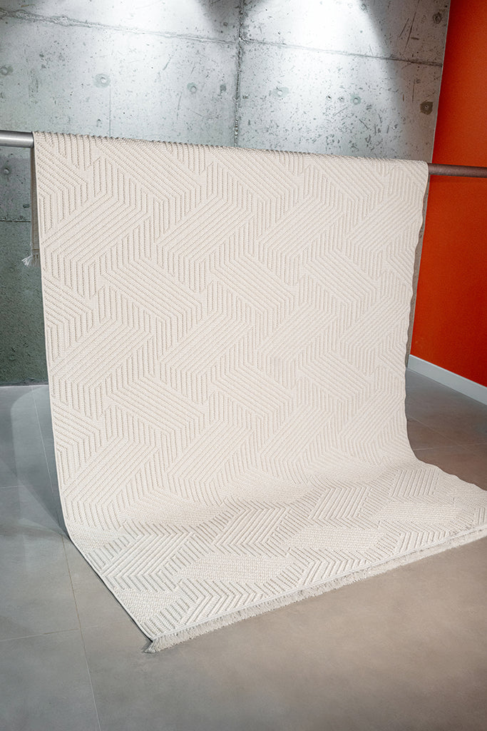 Havana Kesme Halı (Özel Ölçü) - 8591 Ekru