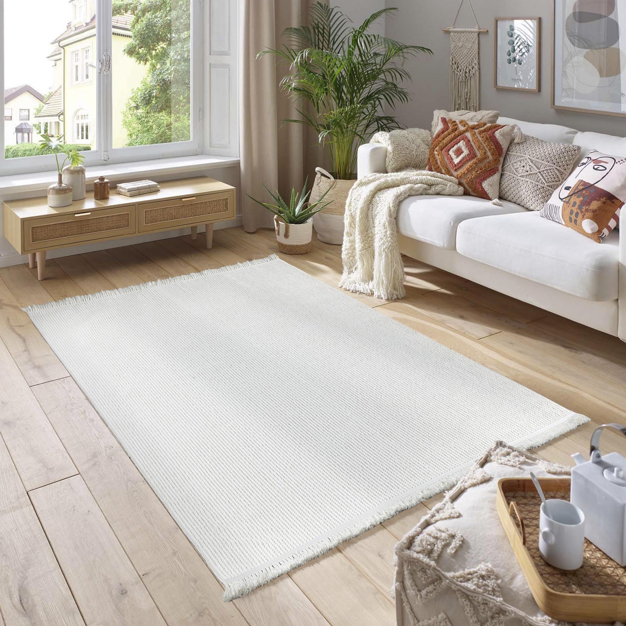 Havana Kesme Halı (Özel Ölçü) - 8595 Ekru