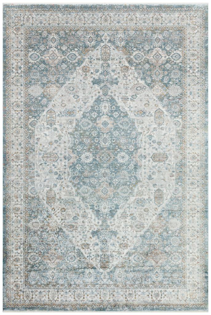 Heriz 8215 Mavi - Makine Halısı