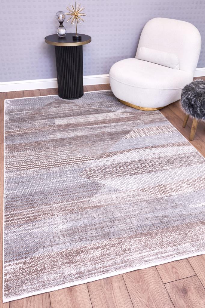 Heriz 8218 Gri - Makine Halısı