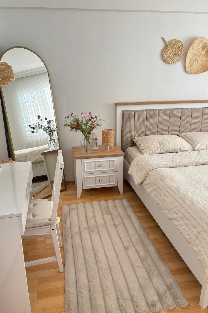 Linio 8053 Bej - Dekoratif Halı