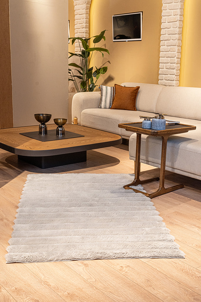 Linio Kesme Halı (Özel Ölçü) - 8055 Gri