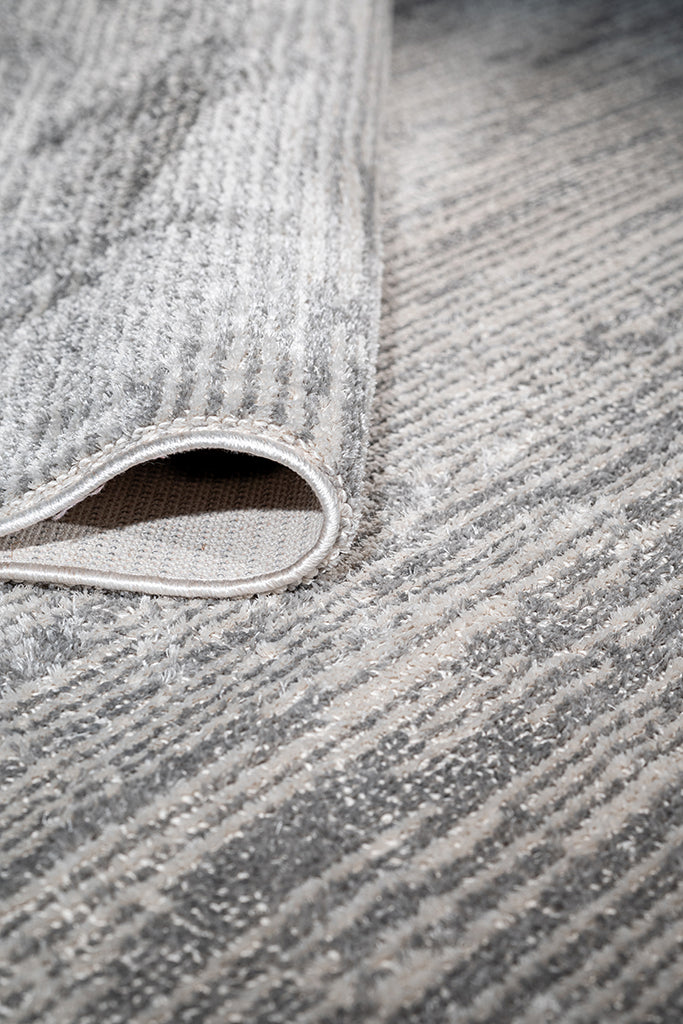 Lorenda Kesme Halı (Özel Ölçü) - 8423 LO Gri