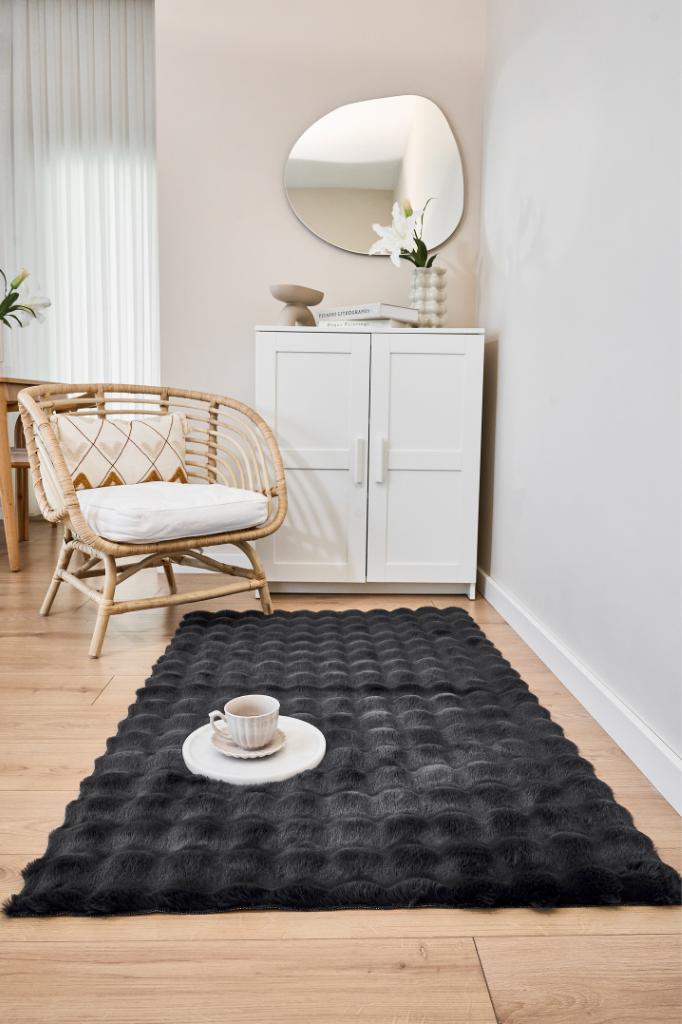 Molecule Antrasit - Dekoratif Halı