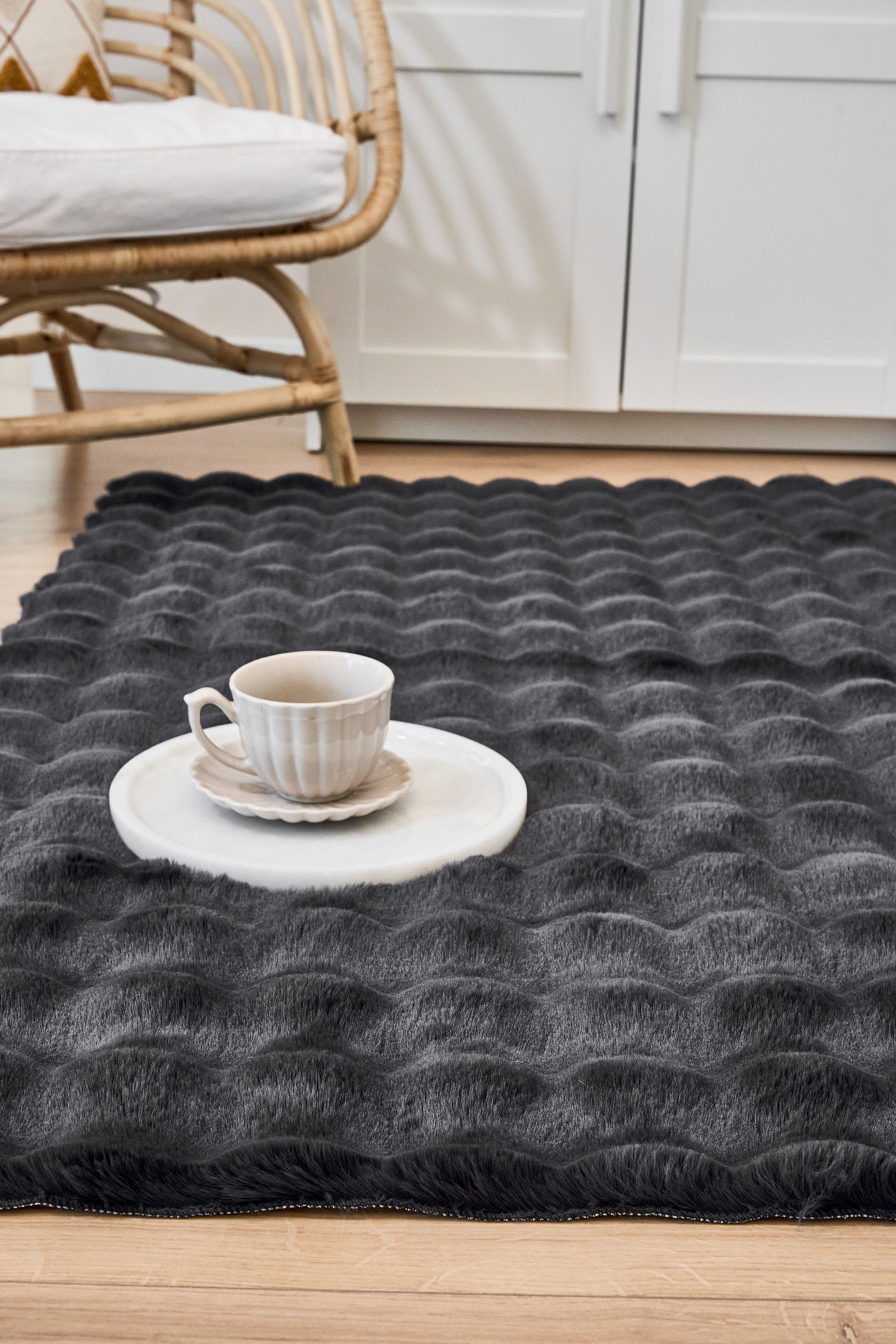 Molecule Kesme Halı (Özel Ölçü) - Antrasit